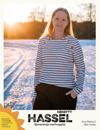 Bok: "Hensytt Hassel: Sjömanströja med knapplist"